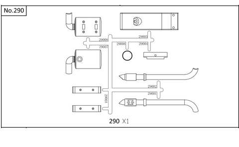 HC6 Detail Mouldings 290 And 291