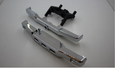 Demon FR4 & SU4 Chrome Front And Rear Bumper Set (Plastic)