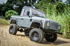 Defender D90 Pickup Assembled Chassis With TRC Raffee Hard Body