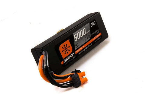 Spektrum Smart 5000mah 2S 7.4V 30C; HC, IC3