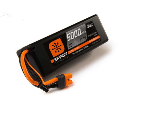Spektrum Smart 5000mah 3S 11.1V 30C; HC, IC3