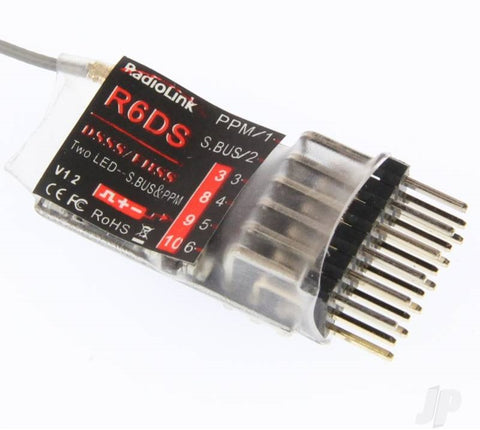 Radiolink R6DS 2.4GHz 10-Channel Receiver