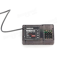 Radiolink 2.4G 4CH Integrated Gyro RC4G V2 Transmitter With 1x R6FG And 1 x R6F RX
