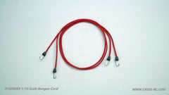 Crosss RC Scale Bungee Cords (Red)