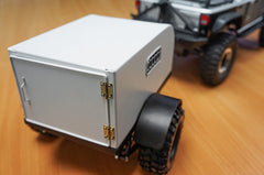 Heavy Duty Scale Shed Trailer For 1/10 Crawler Truck Car