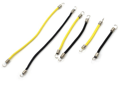 RC Rock Crawler 1/10 Bungee Cords 3 lengths for Securing Your Loads(6pcs)