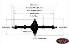 RC4WD Yota II Ultimate Scale Cast Axle (Center Rear)