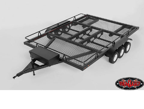 RC4WD BigDog 1/10 Triple Axle Scale Truck Trailer (Super Wide)