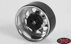 RC4WD 6 Lug Wagon 1.9" Steel Stamped Beadlock Wheels (Chrome)