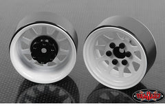 RC4WD OEM Stamped Steel 1.9" Beadlock Wheels (White)