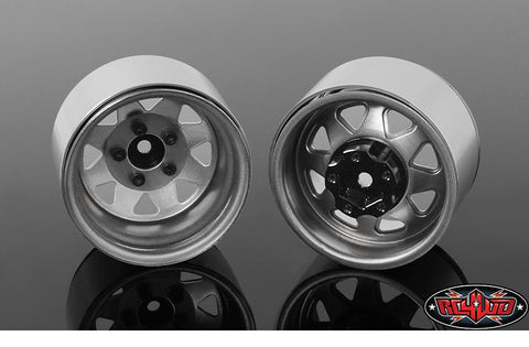 RC4WD 5 Lug Deep Dish Wagon 1.9" Steel Stamped Beadlock Wheels (Plain)