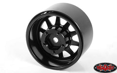 RC4WD Deep Dish Wagon 1.55" Stamped Steel Beadlock Wheels (Black)
