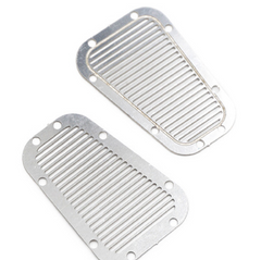 Traxxas TRX-4 Stainless Steel Front Hood Vent Plates