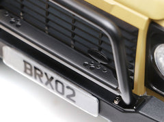 Boom Racing KUDU™ Front Steel Nudge Bar Set Black for BRX02