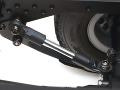 Boom Racing KUDU™ Heavy Duty Rust-Resistant M3 Nylon Rod Ends 20.00mm (Upwards) w/ SST Pivot Ball (5.8x3x7.4mm) (10) Black