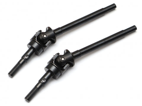 Boom Racing BADASS™ Ultra Hard Steel Universal Driveshaft for BRX70 PHAT Axle #BRLC7022 (2pcs) Black