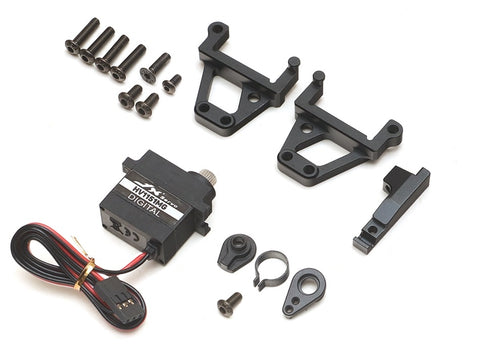 Boom Racing Mini Servo Mount Set for BRX01 w/ Mini Servo @ 8.4v for BRX01