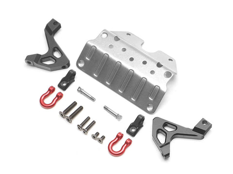 Boom Racing KUDU™ Front Skidplate with D-Ring Shackles for BRX02 Leaf Spring Version for BRX02