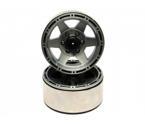 EVO™ 1.9 High Mass Beadlock Aluminum Wheels Star-6 (Pair)