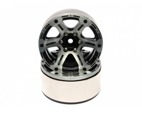EVO™ 1.9 High Mass Beadlock Aluminum Wheels Twin-6C (Pair)