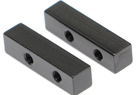 Aluminum Servo Mount for Defender D90/D110 Black