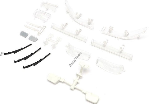Toyota Land Cruiser LC80 1/10 Replacement Body Accessories