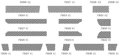 PG4L/A/S Chequer Plate Set