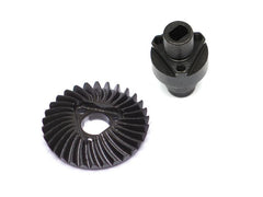 Heavy Duty Keyed Bevel Helical Gear 30/8T + Differential Locker Spool Set For AR44 Axle [RECON G6 The Fix Certified] for Axial SCX10 II
