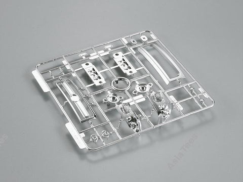 Killerbody Chromed Parts Set for 1/10 Toyota Land Cruiser LC70