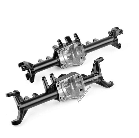 Traxxas TRX-4 GRC Cast Metal Front & Rear Axle Housing G2 (1 Pair) Black