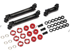 HD Steel Center Drive Shaft Set for Boom Racing D90/D110 Chassis Front Center & Rear (3) G6 Certified