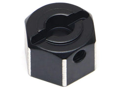 Aluminum 12mm Hex Adaptors 8mm Wide with Pins & Set Screws (4)