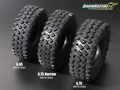 Xtreme 1.9 MC2 Narrow Rock Crawling Tires 4.75x1.50 SNAIL SLIME™ Compound W/ 2-Stage Foams (Super Soft) [Recon G6 Certified] 2pcs