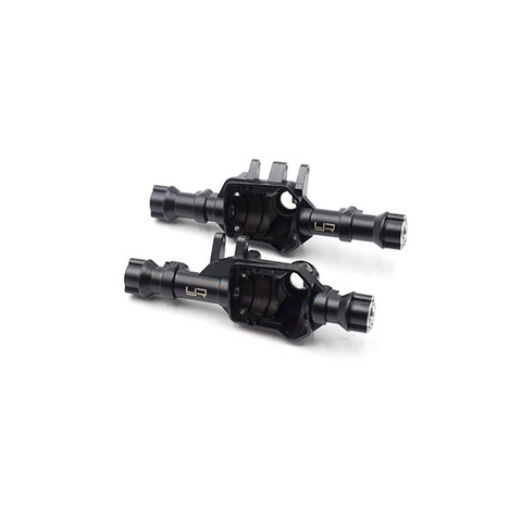 Traxxas TRX-4 Alloy Front & Rear Axle Housings (Titanium Coated).