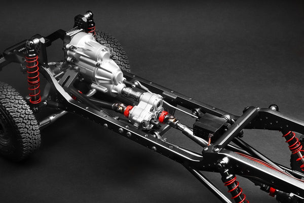 BRX01 1/10 4WD Radio Control Chassis Kit w/ Killerbody LC70 Hard Body ...