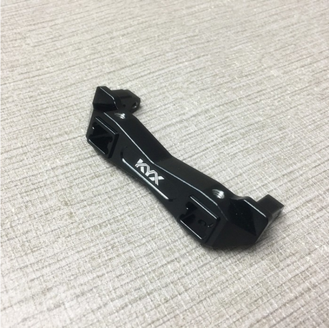 Traxxas TRX-4 Alloy Front Bumper Mount (Black)