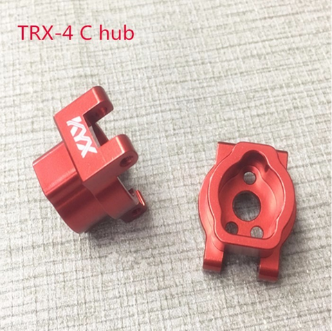 Traxxas TRX-4 Alloy Rear Axle Lockout (Red)