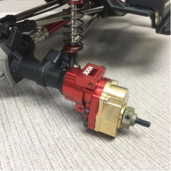 Traxxas TRX-4 Alloy Rear Axle Lockout (Red)