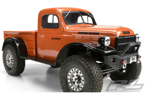 Proline 1946 Dodge Power Wagon Clear Body Crawler 313MM Wheel Base