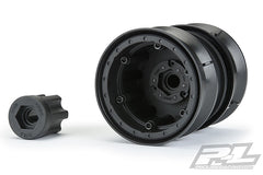 PROLINE CARBINE 1.9" BLACK PL. Internal Beadlock Dually Wheels