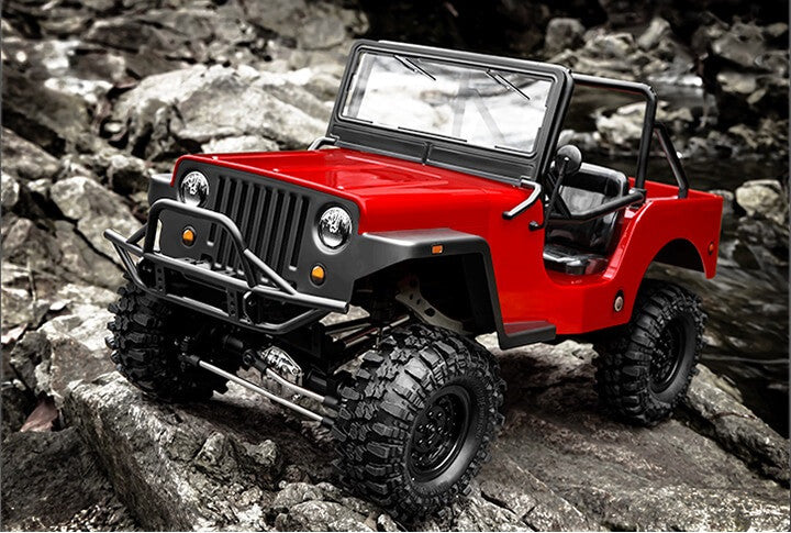 Gmade 1/10 GS01 Sawback 4LS Scale Crawler Kit – Greens Models