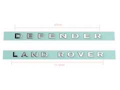 Land Rover And Defender Emblem Decal Sticker for Defender Body