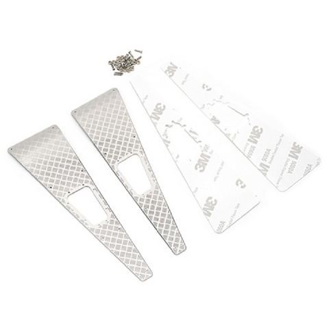 Traxxas TRX-4 Stainless Steel Front Hood Side Diamond Plate