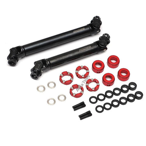 Traxxas TRX4 BADASS™ HD Steel Center Drive Shaft Set for Front & Rear (2) [Recon G6 Certified]