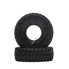 Xtreme 1.55" BABY Rock Crawling Tires 3.74x1.3 SNAIL SLIME™ Compound W/ Open Cell Foams (Super Soft) 2pcs