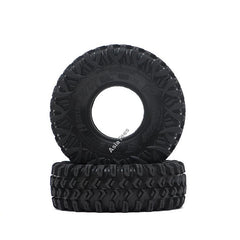 Xtreme 1.55" BABY Rock Crawling Tires 3.74x1.3 SNAIL SLIME™ Compound W/ Open Cell Foams (Super Soft) 2pcs