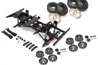 Landrover D90 Metal Chassis  for TRC Defender D90 Body