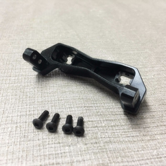 Traxxas TRX-4 Alloy Rear Bumper Mount (Black)