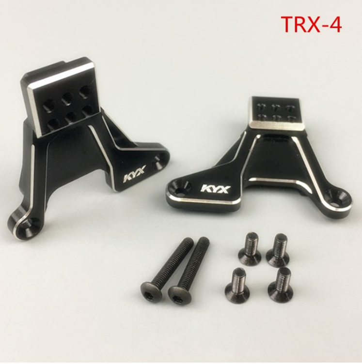 Traxxas TRX-4 Rear Shock Mounts (Black)