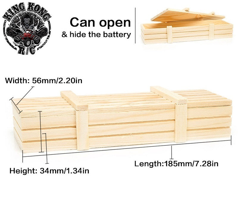 Truck Bed Storage / Battery Box (Wooden)